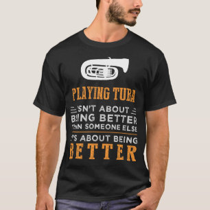T-shirt Masterie Tuba avec une touche d'Humour de la ban