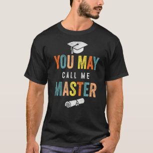 T-shirt Masters Dessins Pour Hommes Femmes Mba Éducation
