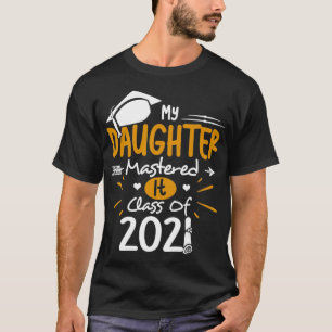 T-shirt Masters Graduate Tee Ma fille Maîtrise Il Classe