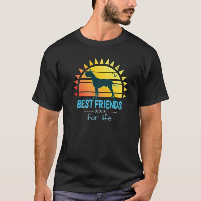 T-shirt Mastiff allemand Grande race de chien Danse 36 (Devant)