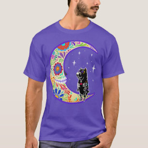 T-shirt Mastiff Dia de Los Muertos Skeleton