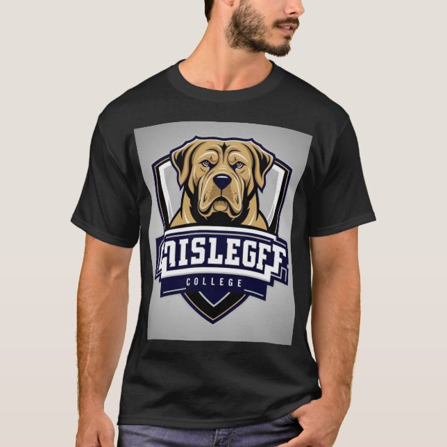 T-shirt Mastiff Dog : Logo de l'université (Devant)