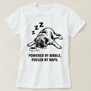 T-shirt Mastiff Drôle Paresseux 