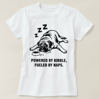 T-shirt Mastiff Drôle Paresseux 
