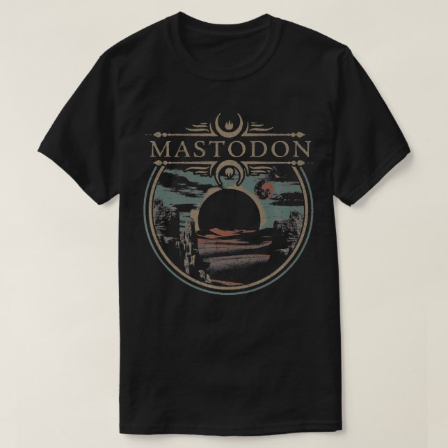 T-shirt Mastodon Horizon Premium (Design devant)
