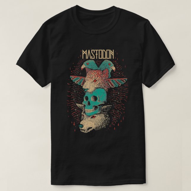 T-shirt Mastodon - Logo Totem (Design devant)