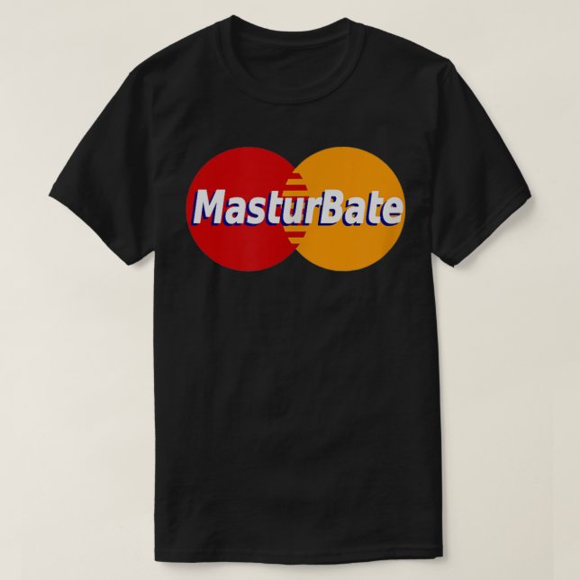 T-shirt Masturber (Design devant)