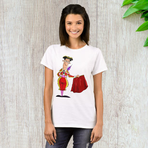 T-shirt Matador au Cape Rouge Torero Espagnol
