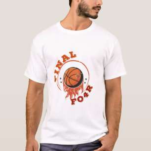 T-shirt Match de championnat Hoops Fire Baller