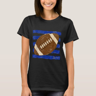 T-shirt Match de football vintage en détresse journée de j