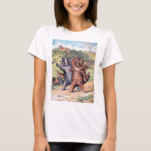 T-shirt Match de golf, Louis Wain