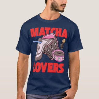 T-shirt Matcha Lovers retro