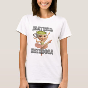 T-shirt Matcha Matadora Grace rencontre l'énergie verte