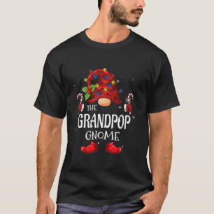T-shirt Matching Family Funky The Hot Grandpop Gnome Chris