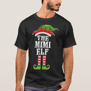 T-shirt Matching Family Mimi ELF Noël Valentine