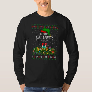 T-shirt Matching Family Ugly Je suis The Cat Elf Christmas