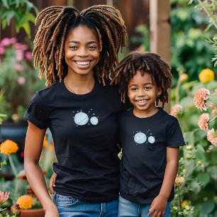 T-shirt Matching planète bleue Maman & Me