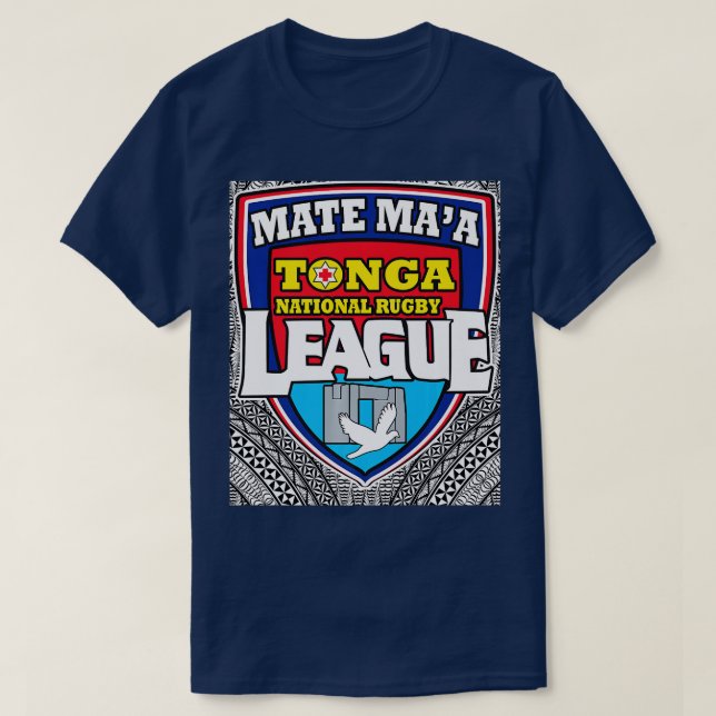 T-shirt Mate Maa onga Ikale ahi Rugby ligue ongan Desi (Design devant)