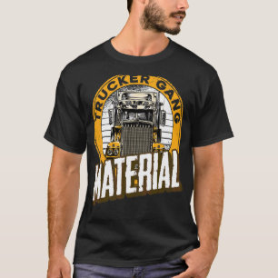 T-shirt Matériel de camion de camion de gros camionneur de