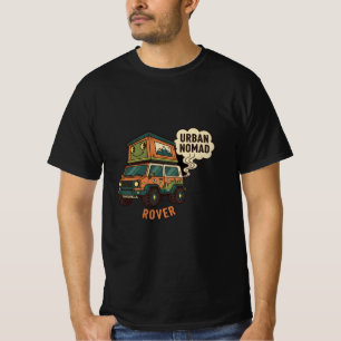 T-shirt Matériel de camping en voiture pour l'aventure en 