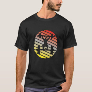 T-shirt Matériel de fitness musculation force sport