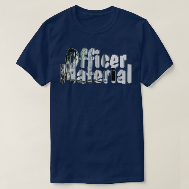 T-shirt Matériel de l'officier (Design devant)