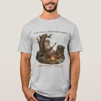 T-shirt Matériel de voyage pour l'expédition de la loutre
