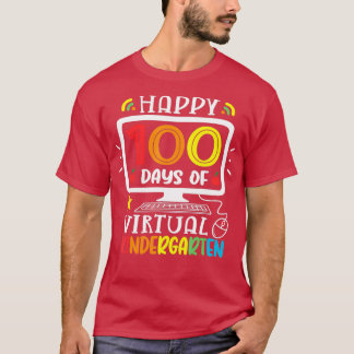 T-shirt Maternelle 100 Jours École De Virtual Home 100ème