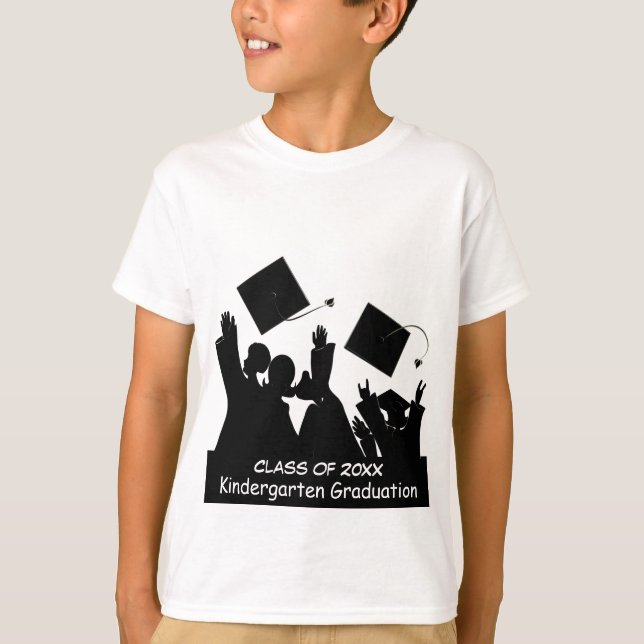 T-shirt Maternelle Diplôme avec classe de (Devant)