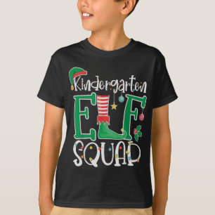 T-shirt maternelle ELF Squad Funny Christmas ELF Kids Te