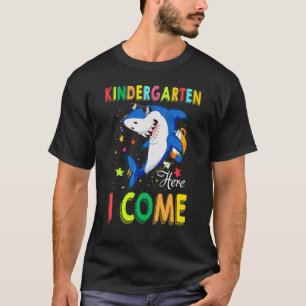 T-shirt Maternelle Me Voilà Requin Retour à l'École Étudia