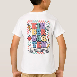 T-shirt Maternelle Rétro Me Voici École