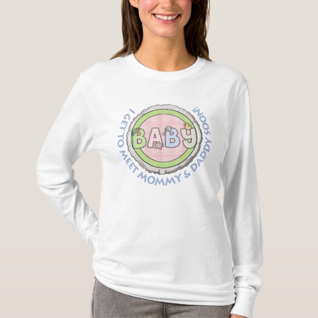T-shirt Maternité 5 chemise (Devant)