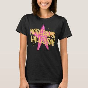 T-shirt Maternité Alléluia Maman Chrétienne Rétro