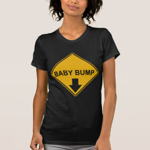 T-shirt Maternité de bosse de bébé
