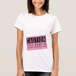 T-shirt Maternité en construction