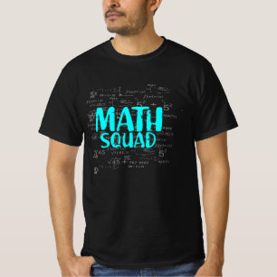 T-shirt Math Chemise Math Escouade Cadeaux
