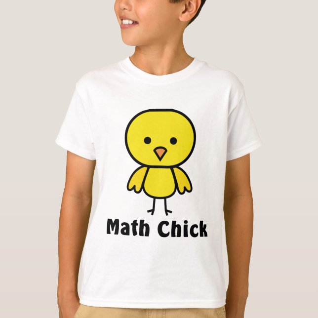 T-shirt Math Chick (Devant)