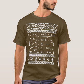 T-SHIRT MATH CHRISTMAS MALHEUREUSEMENT CHRISTMAS MATH SWEA