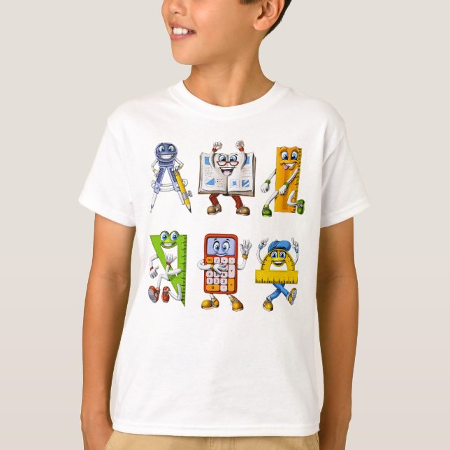 T-shirt Math drôle (Devant)