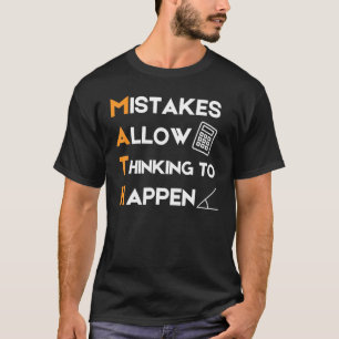 T-shirt Math Enseignant Graphisme Meilleur Enseignant Math