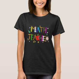 T-shirt Math Enseignant Informatique Mathématiques Mathéma