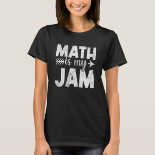 T-shirt Math Enseignant Math Ma confiture