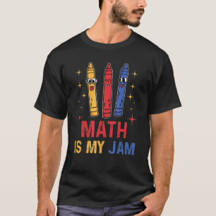 T-shirt Math Est Mon Jammin