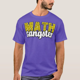 T-shirt Math Gangster