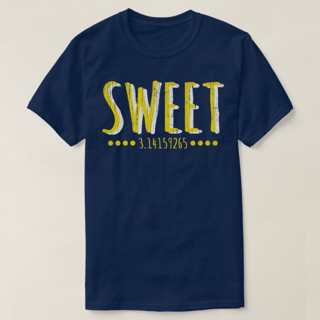 T-shirt Math Geek Sweet 31416 1 (Design devant)