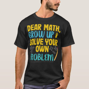 T-shirt Math Gift falkenstein martinshof