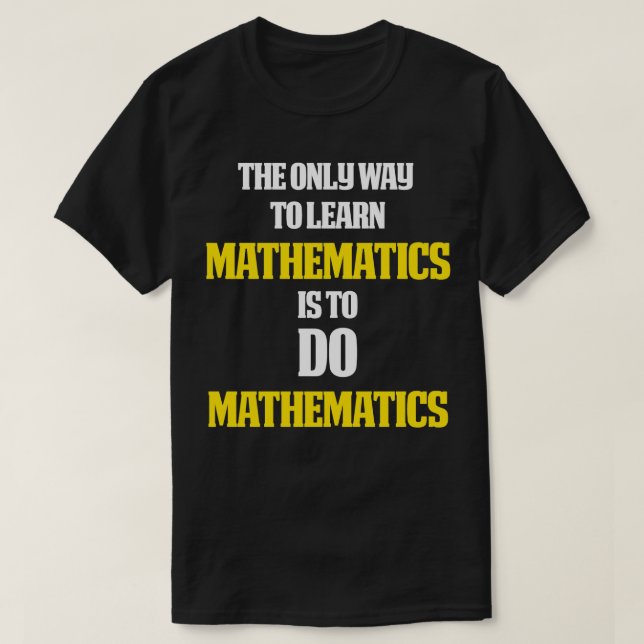 T-shirt Math Lovers Cadeaux Math don thématique Math Faire (Design devant)