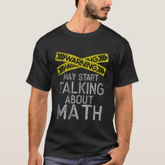 T-shirt Math Math Math Humour Math Nerdy Math