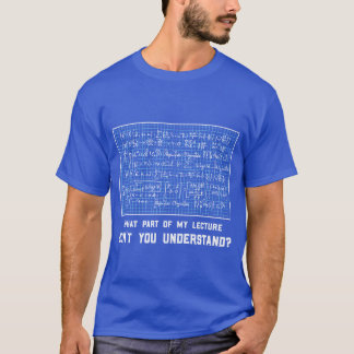 T-shirt Math mathematics mathematician school nerd gift fr
